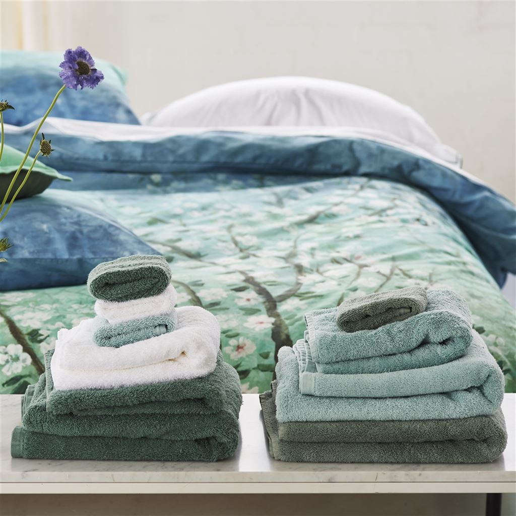 Loweswater Organic Sage Towels