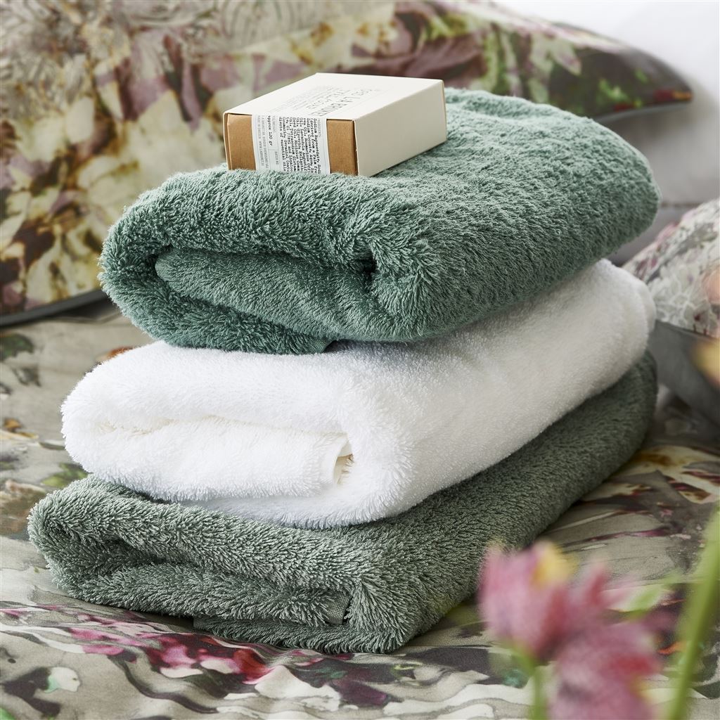 Loweswater Organic Sage Towels