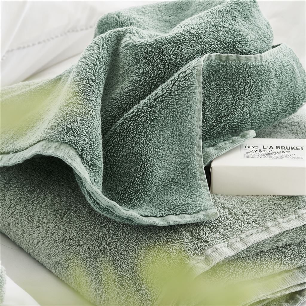 Loweswater Organic Sage Towels