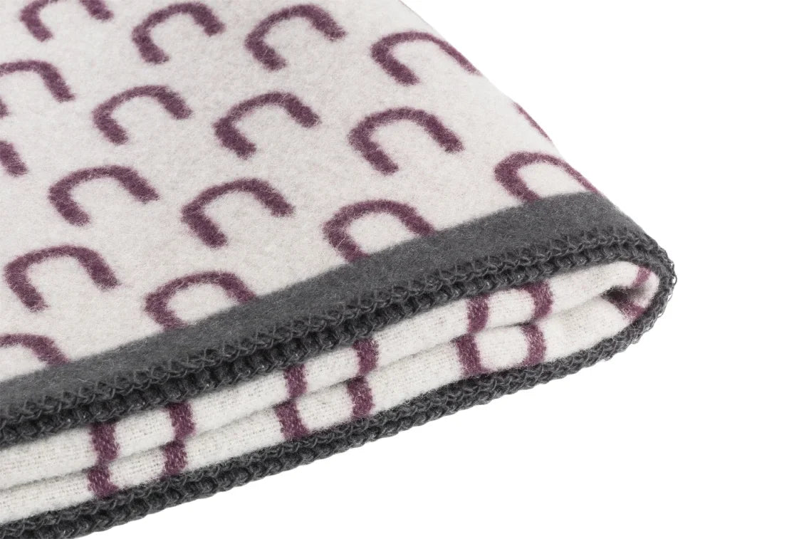 arch aubergine grey throw 2