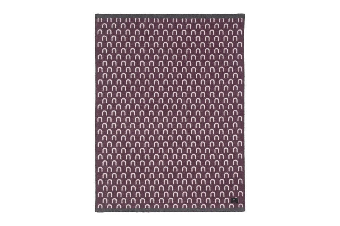 arch aubergine grey throw 4