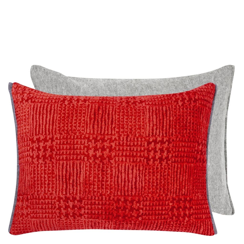 Queluz Velvet Decorative Pillow By Designers Guild