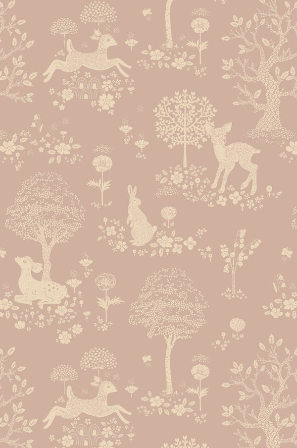 Summer Fields Wallpaper in Dreamy Lilac