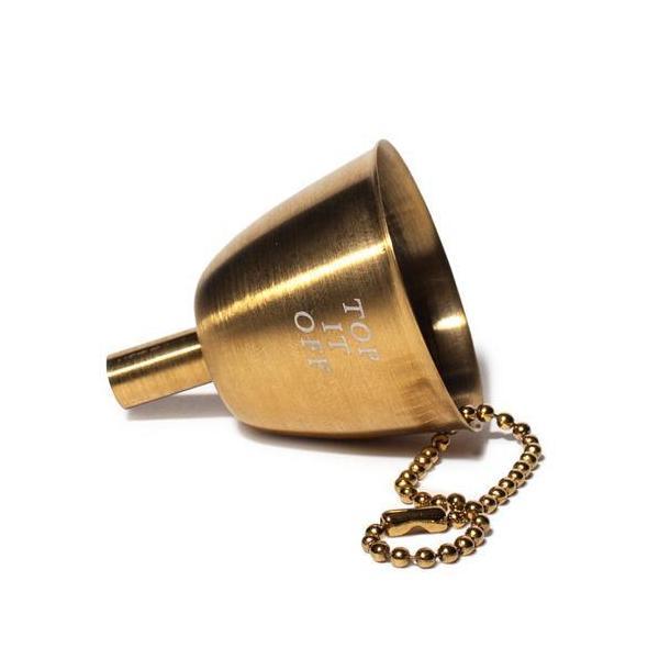 Gold Flask Funnel By Izola 1