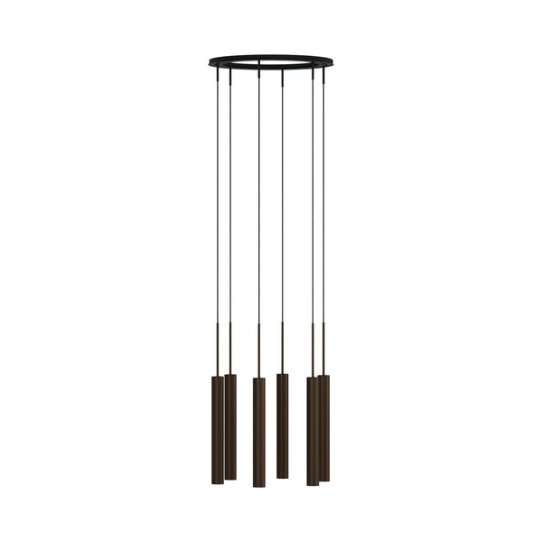 Tubulaire 6 Light Chandelier Audo Copenhagen 71217 001167 1