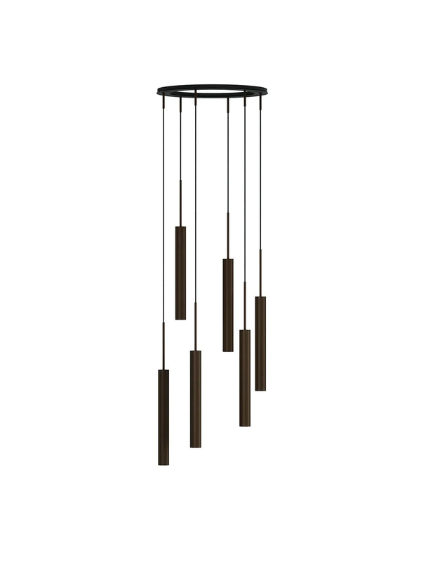 Tubulaire 6 Light Chandelier Audo Copenhagen 71217 001167 2