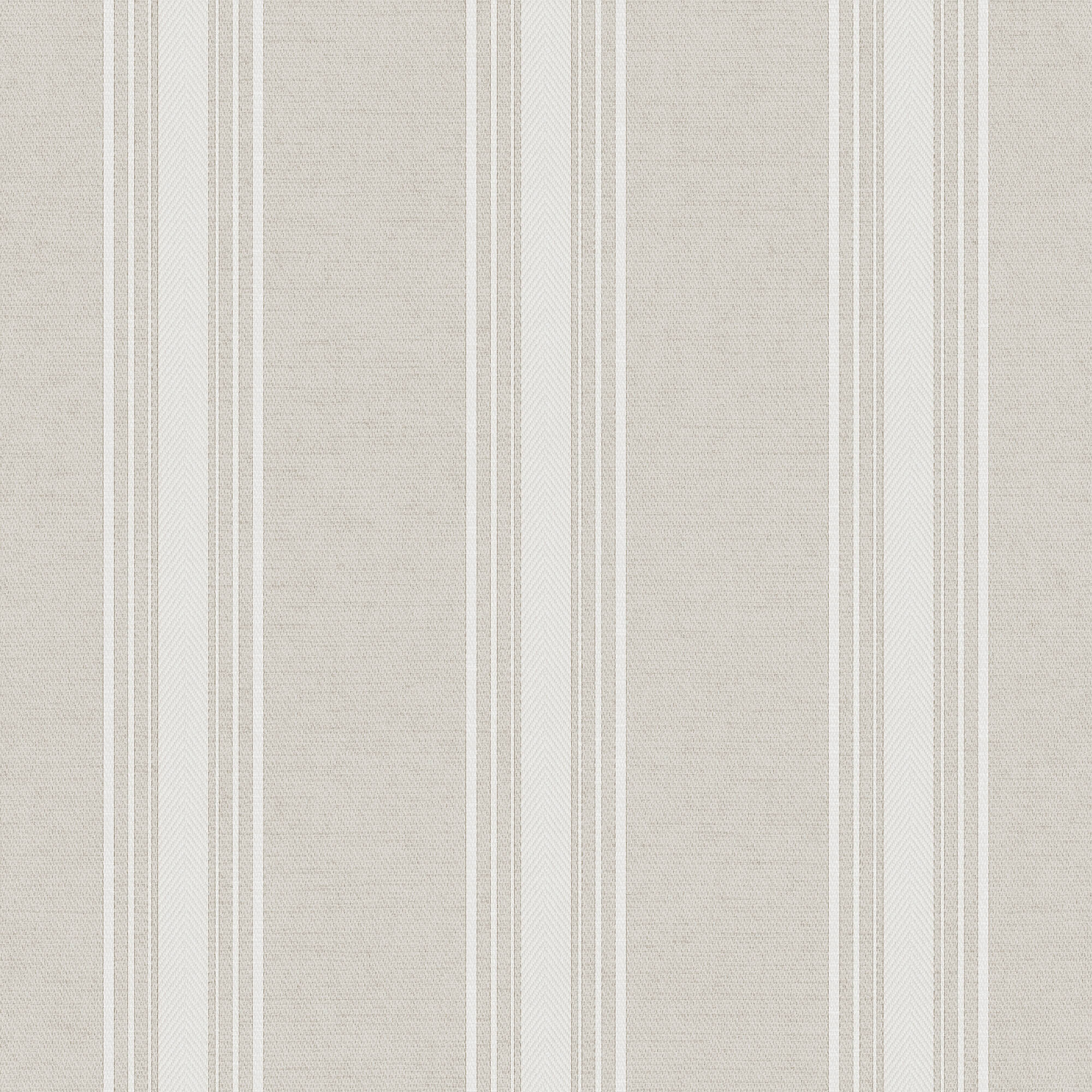 Spring Blossom Stripes Wallpaper in Grey