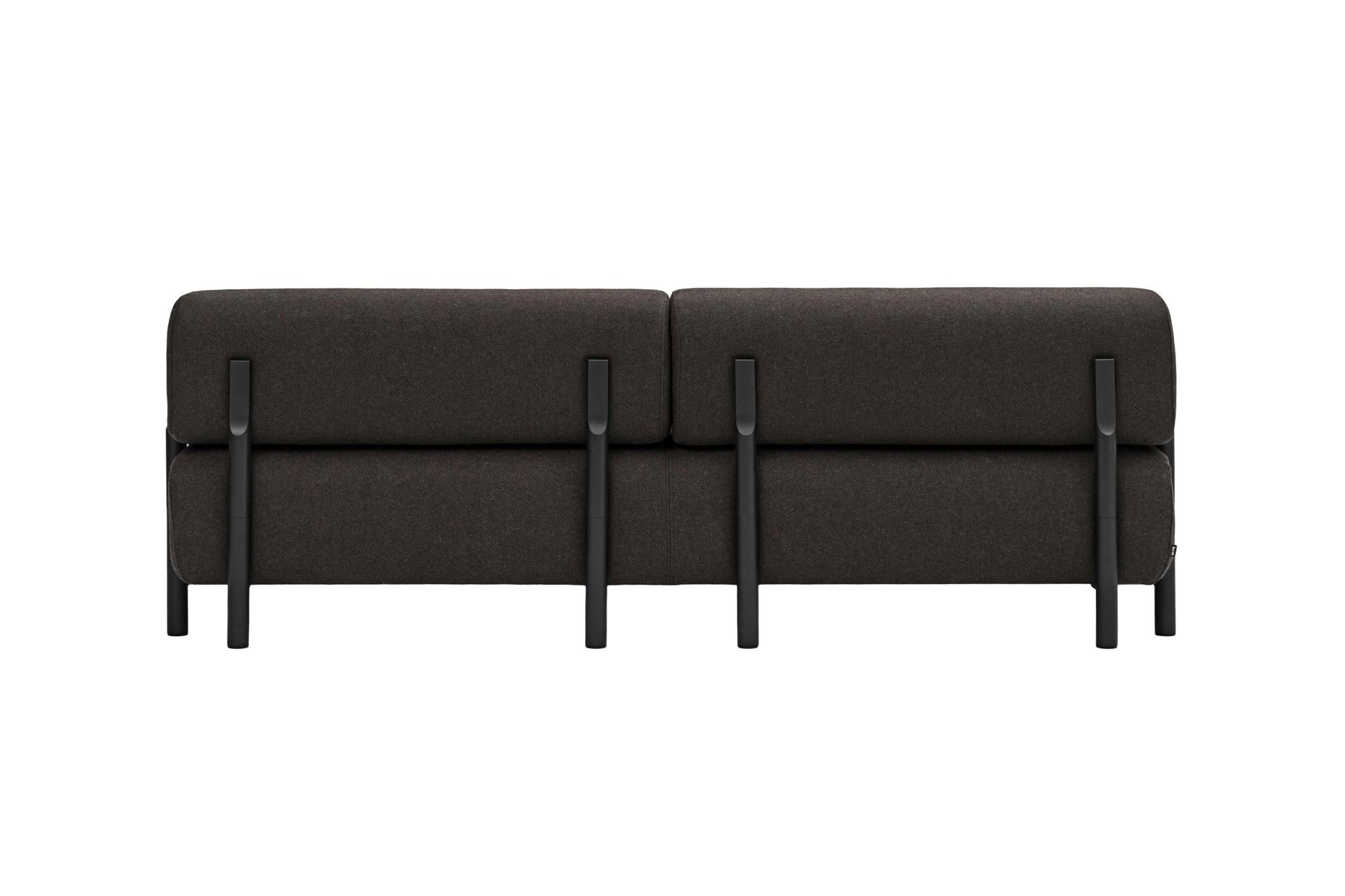palo modular 2 seater chaise left by hem 12921 12