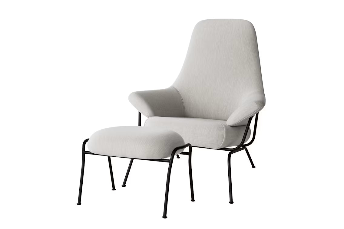 Hai Lounge Chair + Ottoman