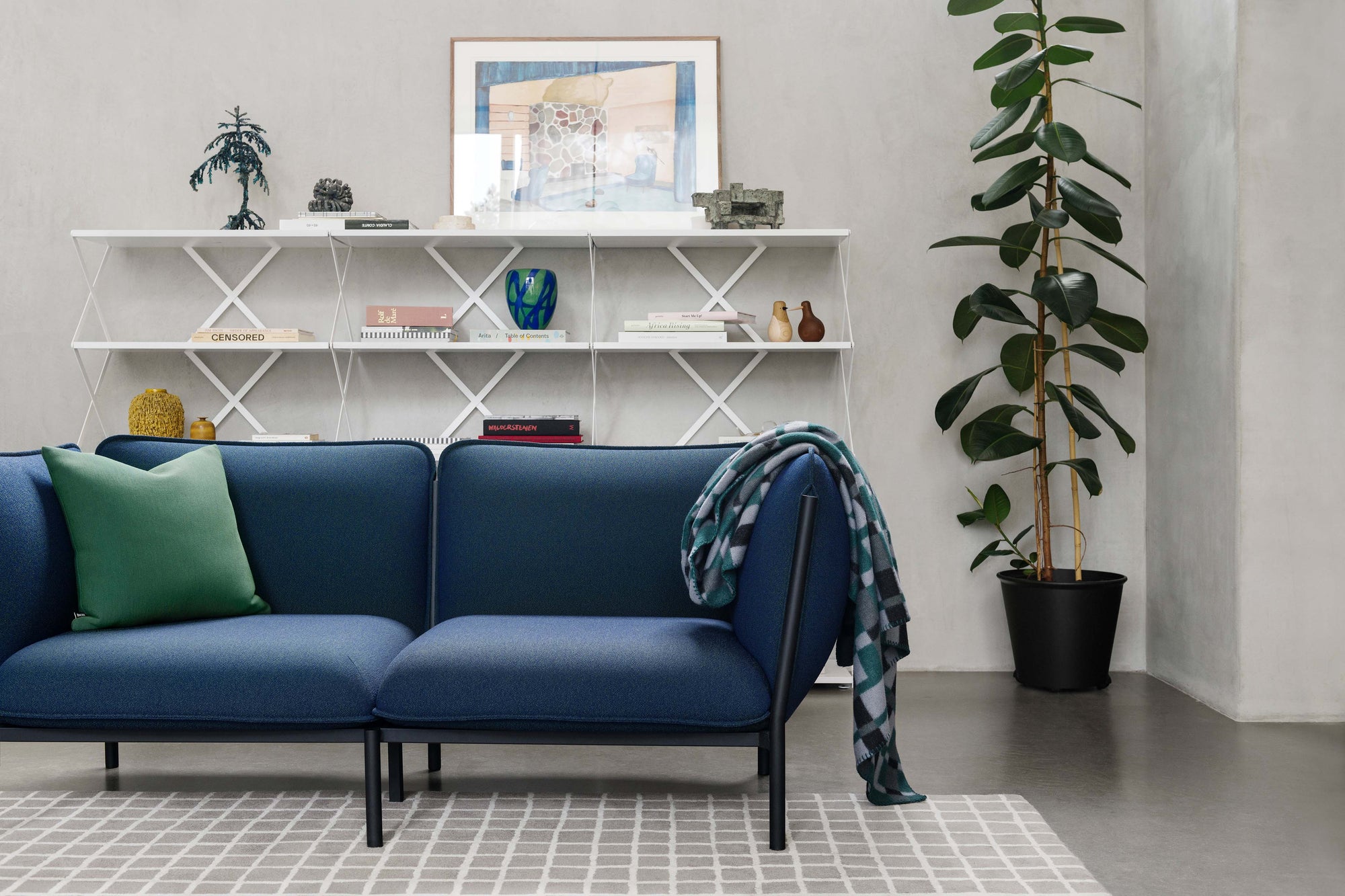 kumo modular 2 seater sofa armrests by hem 30170 21