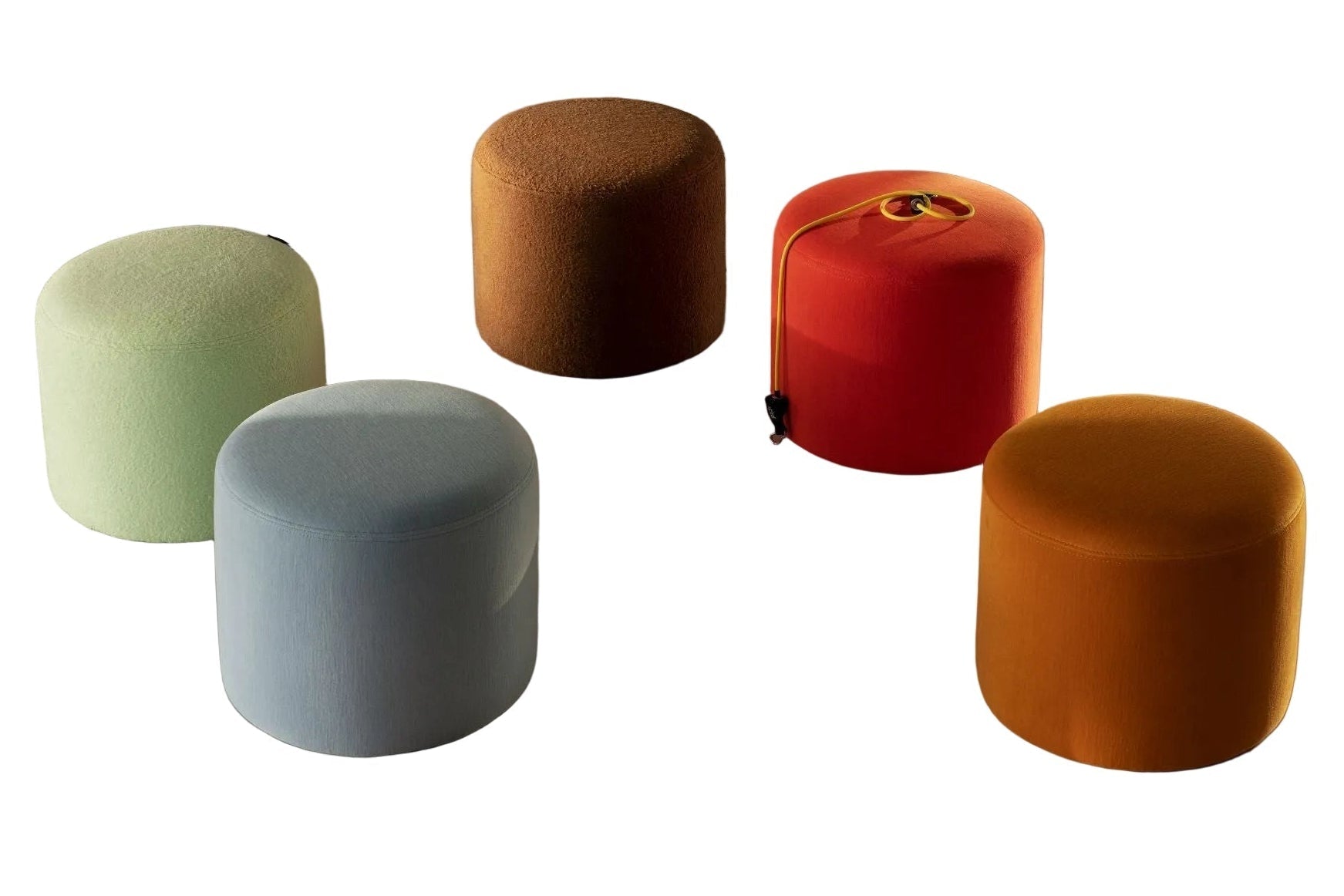 bon brown round pouf by hem 30509 4