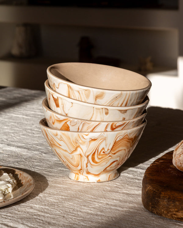 Marble Terra Ramen Bowl Set Of 4 Uvn 1000126 2