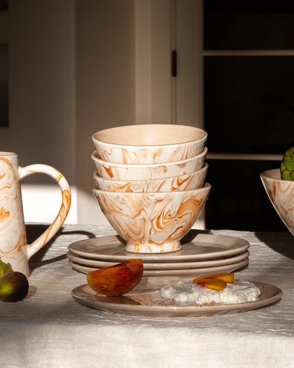 Marble Terra Ramen Bowl Set Of 4 Uvn 1000126 5