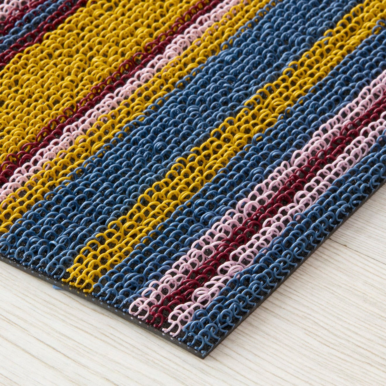 Echo Dusk Stripe Shag Mat Chilewich Chw 201365 002 3