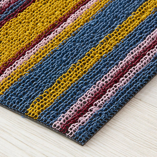 Echo Dusk Stripe Shag Mat Chilewich Chw 201365 002 3