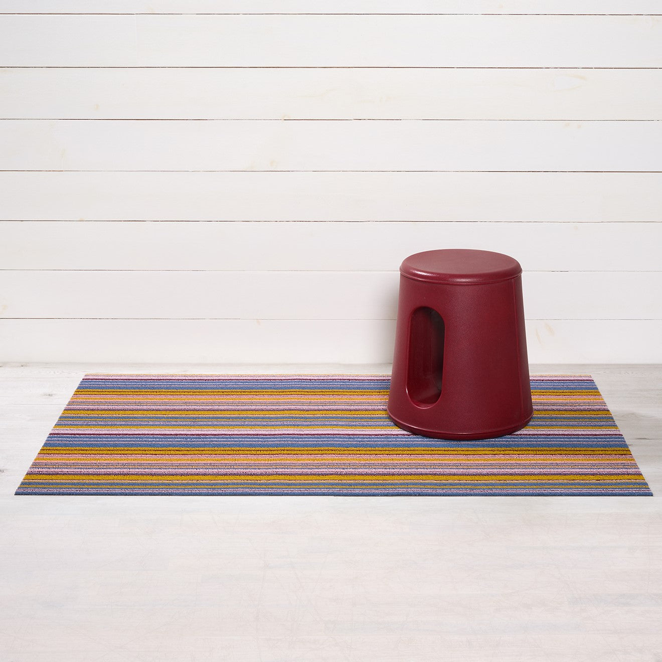 Echo Dusk Stripe Shag Mat Chilewich Chw 201365 002 6