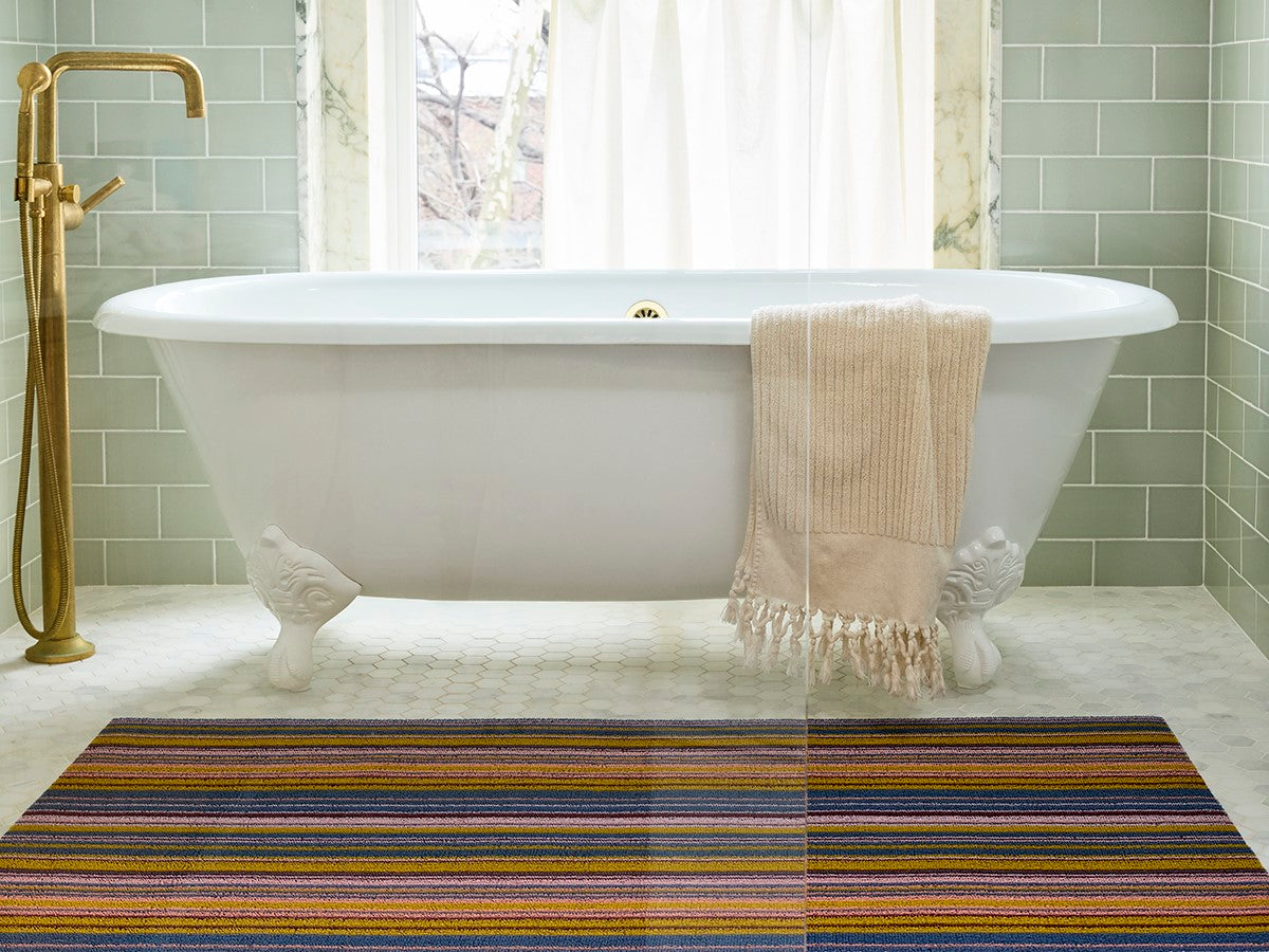Echo Dusk Stripe Shag Mat Chilewich Chw 201365 002 9