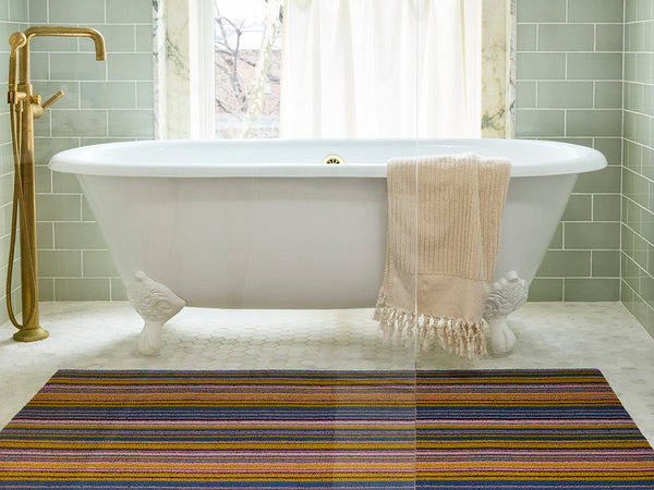 Echo Dusk Stripe Shag Mat Chilewich Chw 201365 002 9