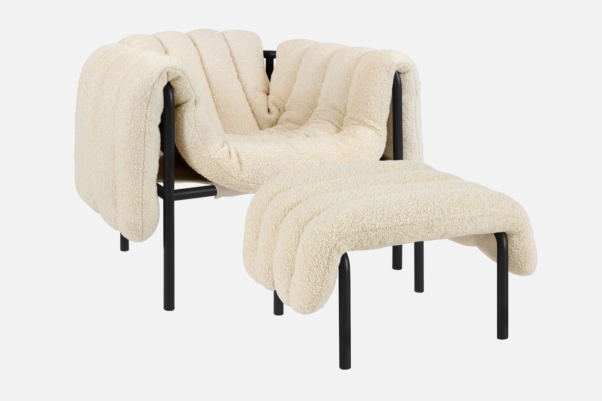 puffy eggshell lounge chair ottoman bu hem 20317 1
