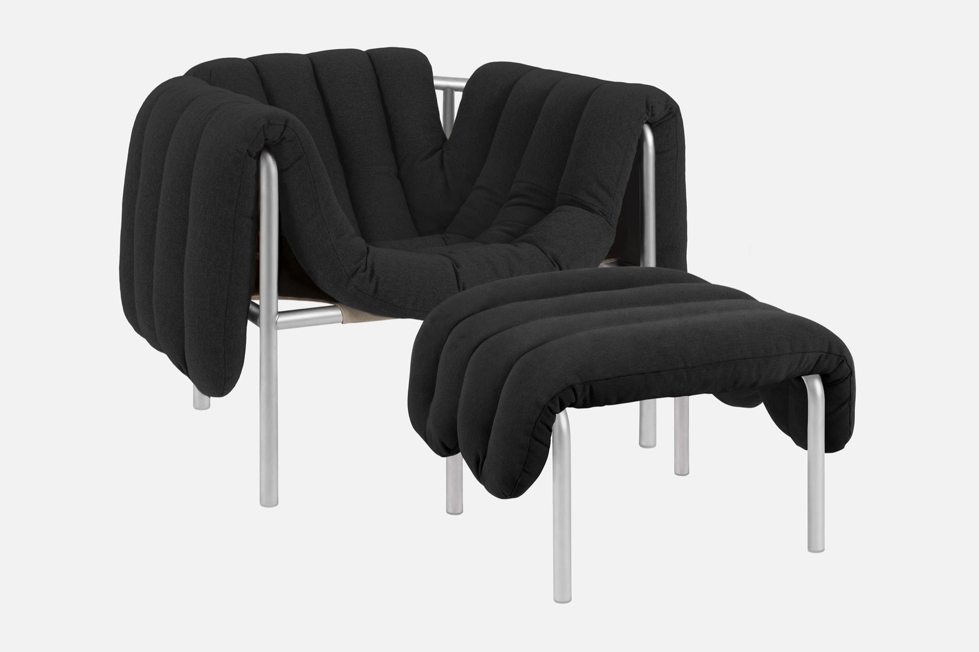puffy anthracite lounge chair ottoman bu hem 20311 3