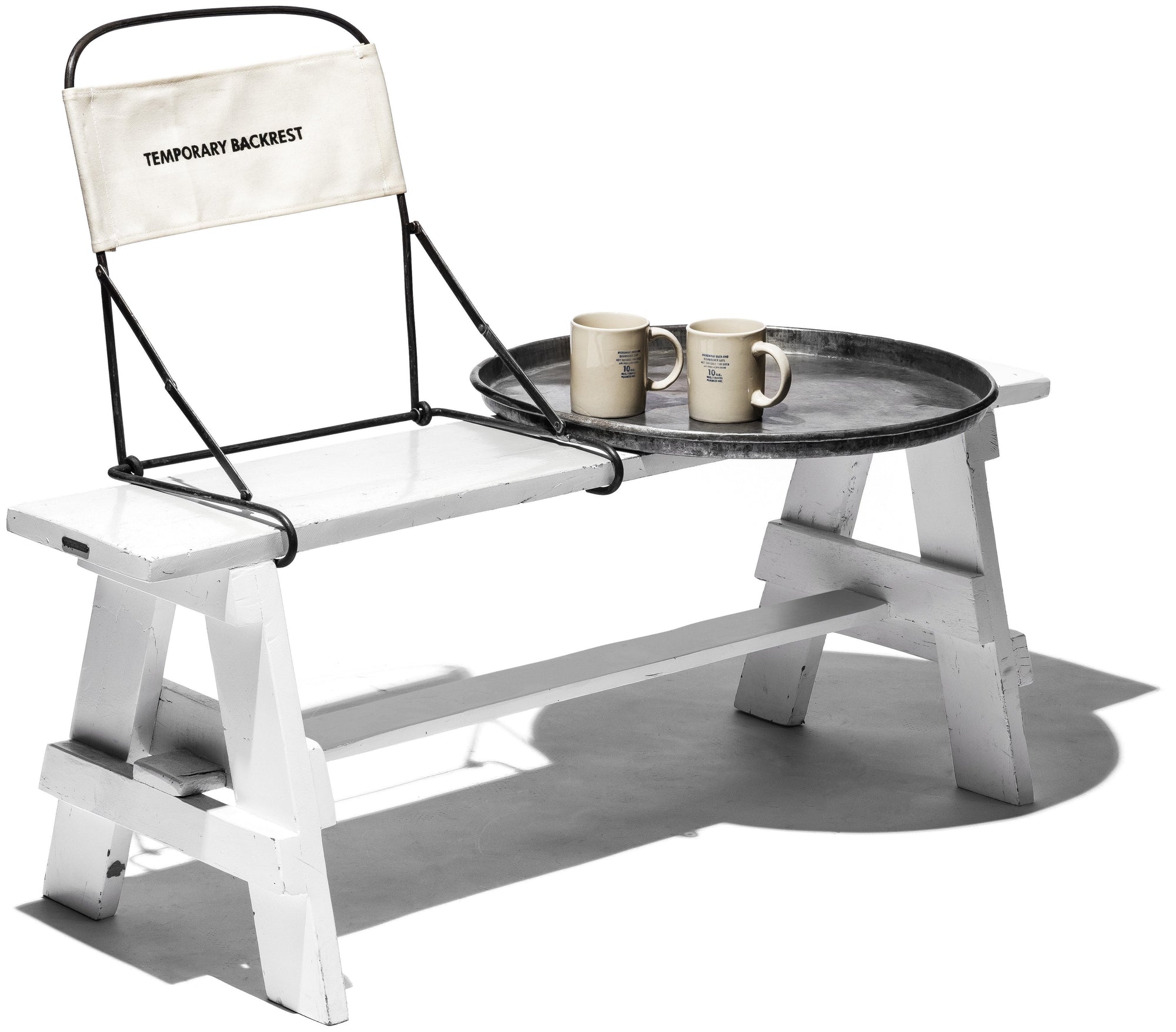 Backrest Off White Design By Puebco 1