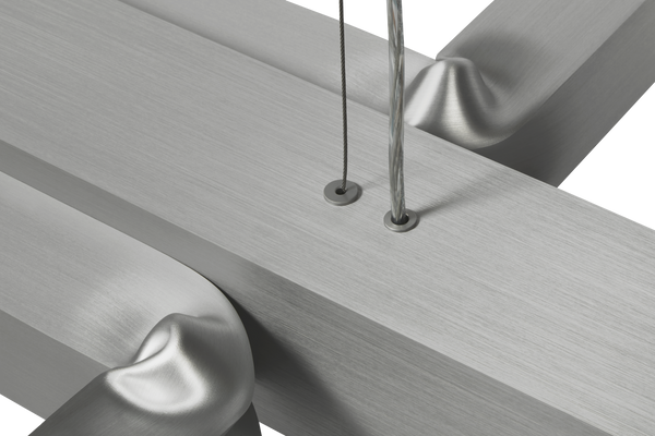 Knuckle Linear Chandelier Hem Hem 20464 8