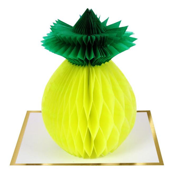 pineapple honeycomb card by meri meri 1