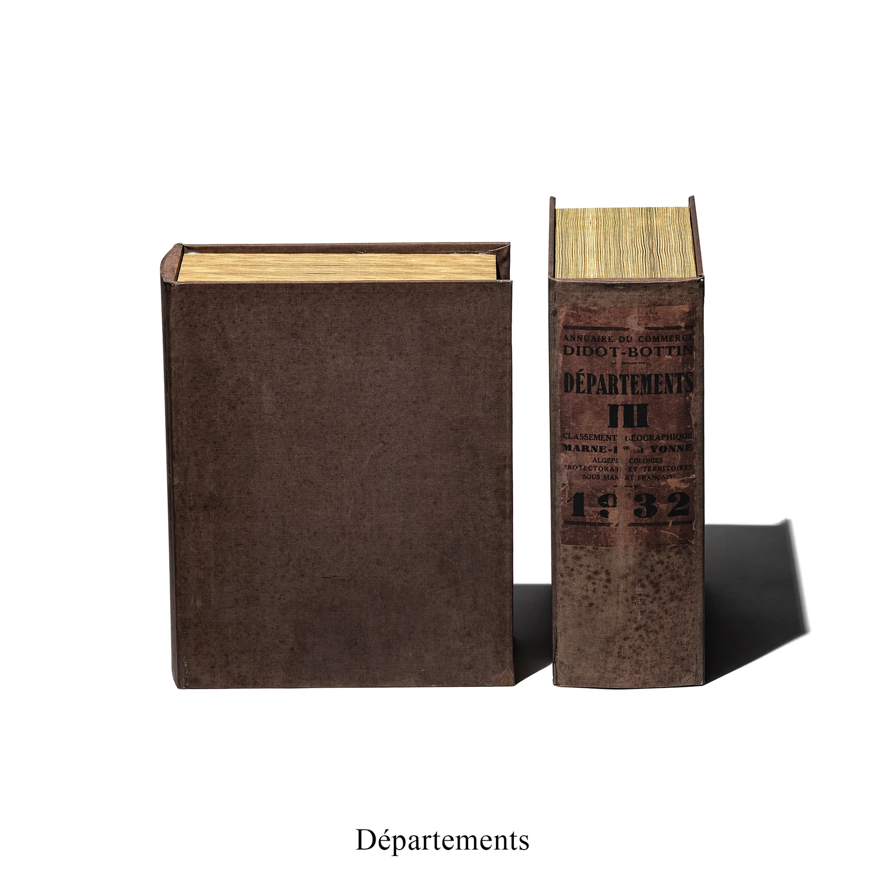 Empty Book Large Decorative Box