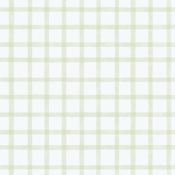 Bambino Watercolour Checks In Green Galerie Wallcoverings 290 4 1