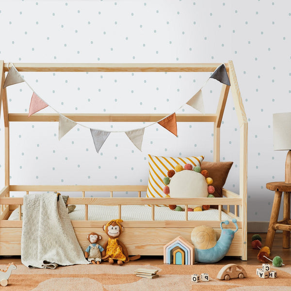 Bambino Spotty In Blue Galerie Wallcoverings 291 2 2