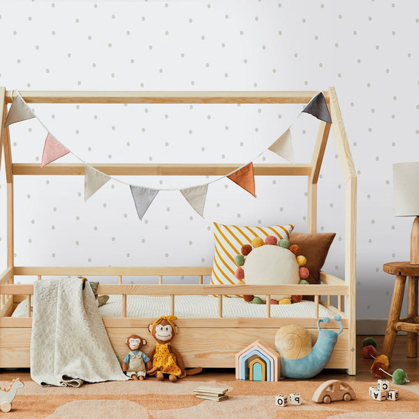 Bambino Spotty In Silver Grey Galerie Wallcoverings 291 3 2