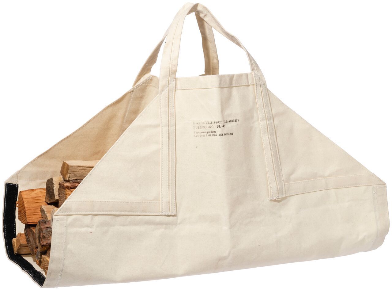 Off White Firewood Carrier Design By Puebco 1
