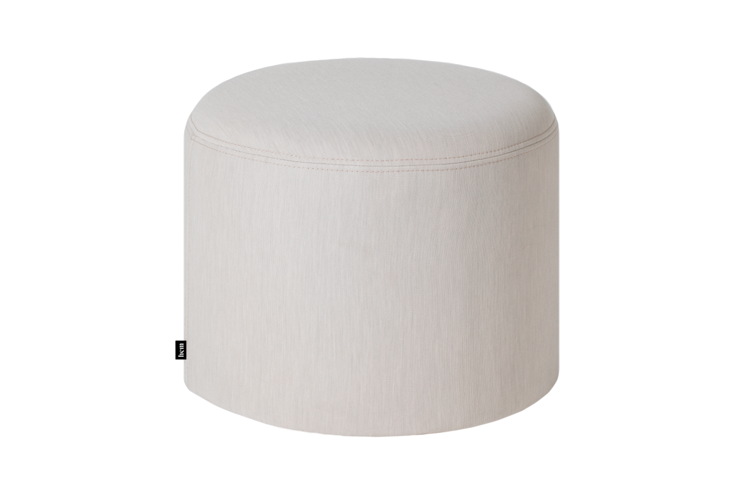 bon shell round pouf by hem 30009 1