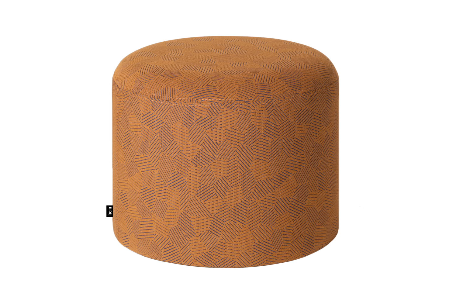 bon ginger round pouf by hem 30014 1