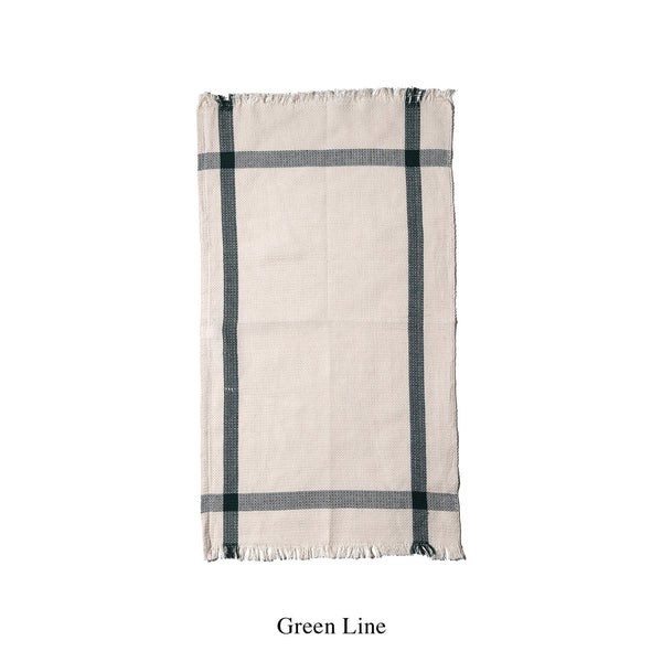 India Cloth Green Line 5