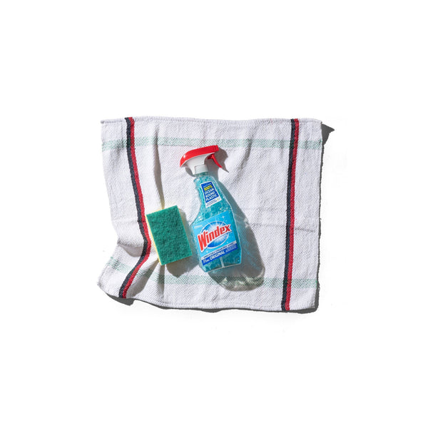 India Cloth Red Black Line 1