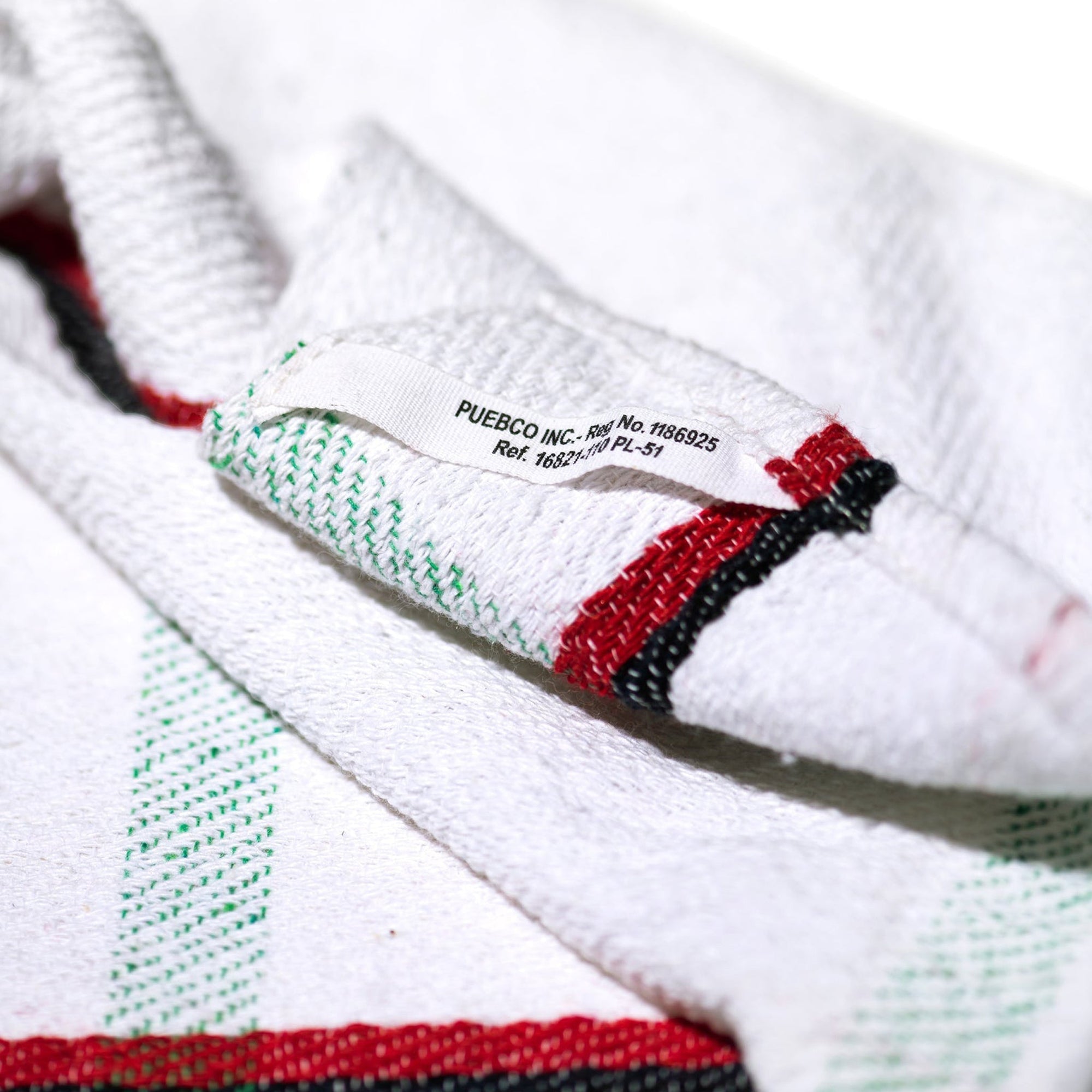 India Cloth Red Black Line 4