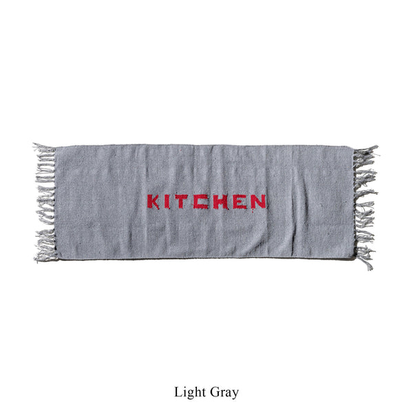 Handloomed Recycle Yarn Kitchen Mat 4