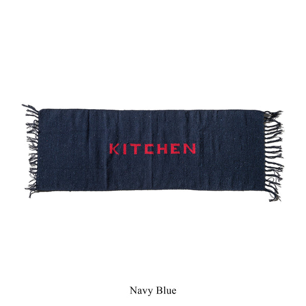 Handloomed Recycle Yarn Kitchen Mat 5