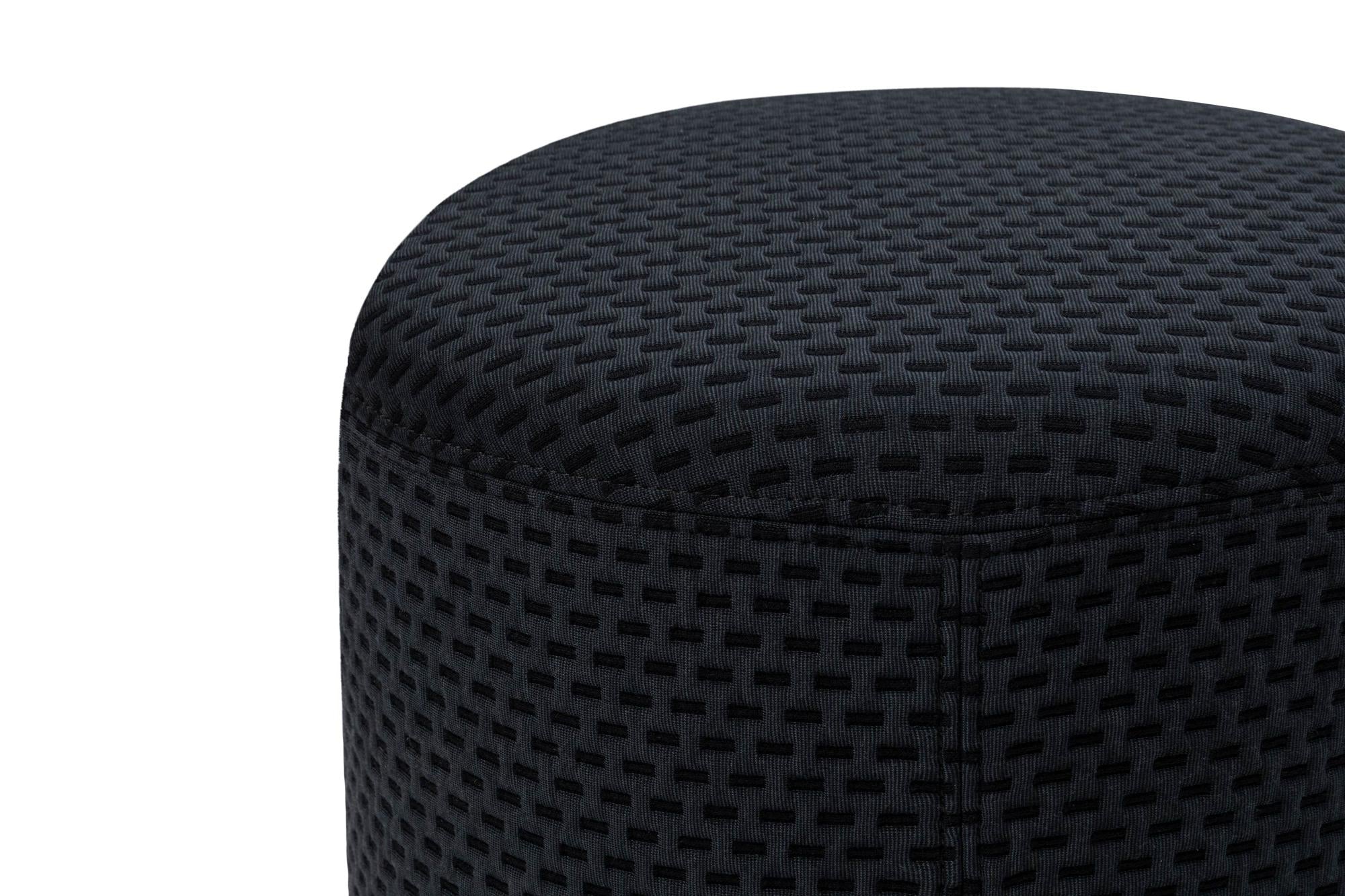 bon anthracite round pouf by hem 30508 4