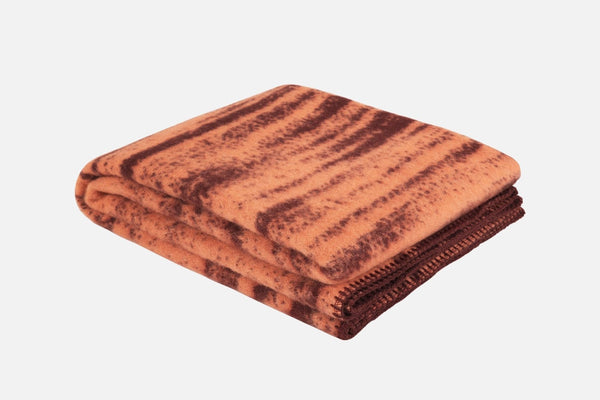 glitch coral rust red throw by hem 30511 1