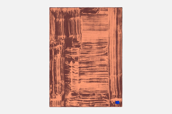 glitch coral rust red throw by hem 30511 3