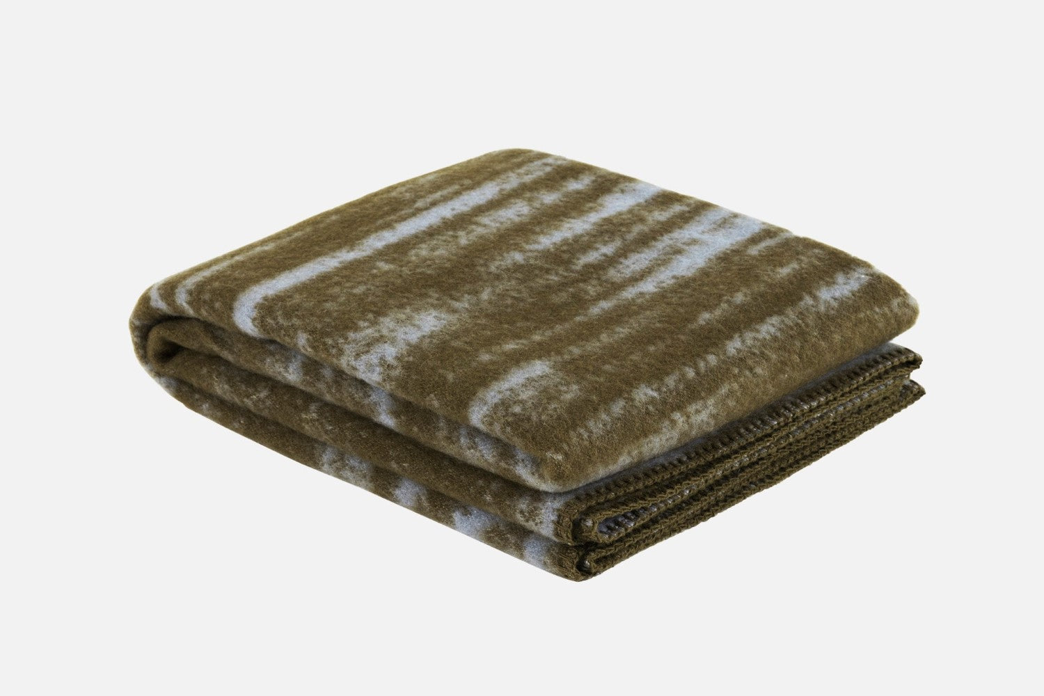 glitch powder blue olive green throw by hem 30513 1