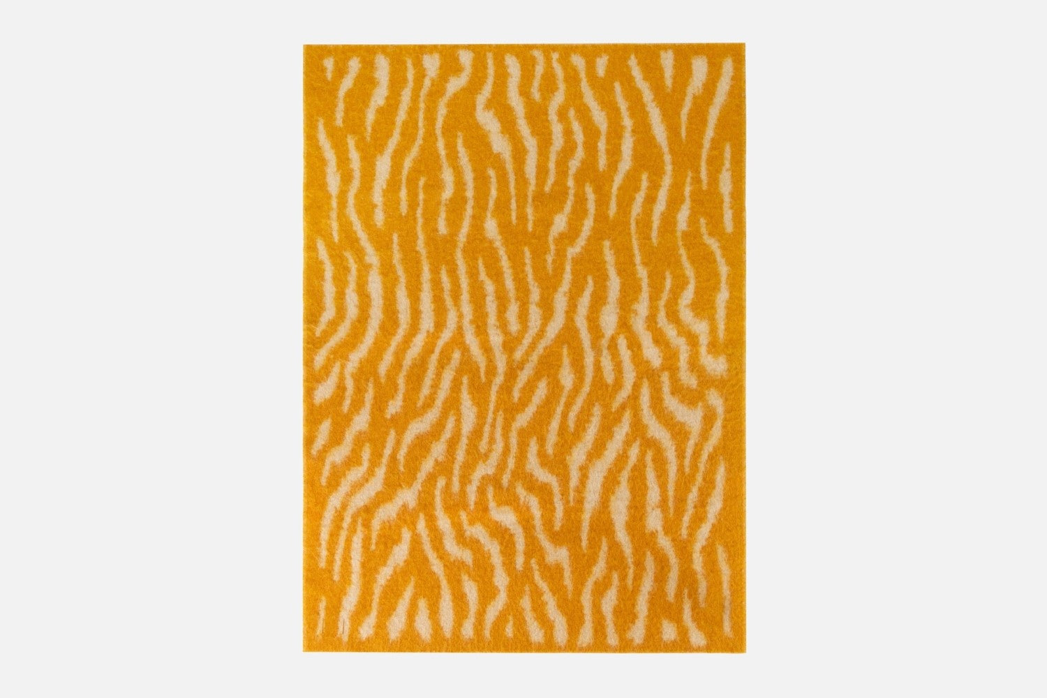 monster ochre off white stripe throw by hem 30529 4