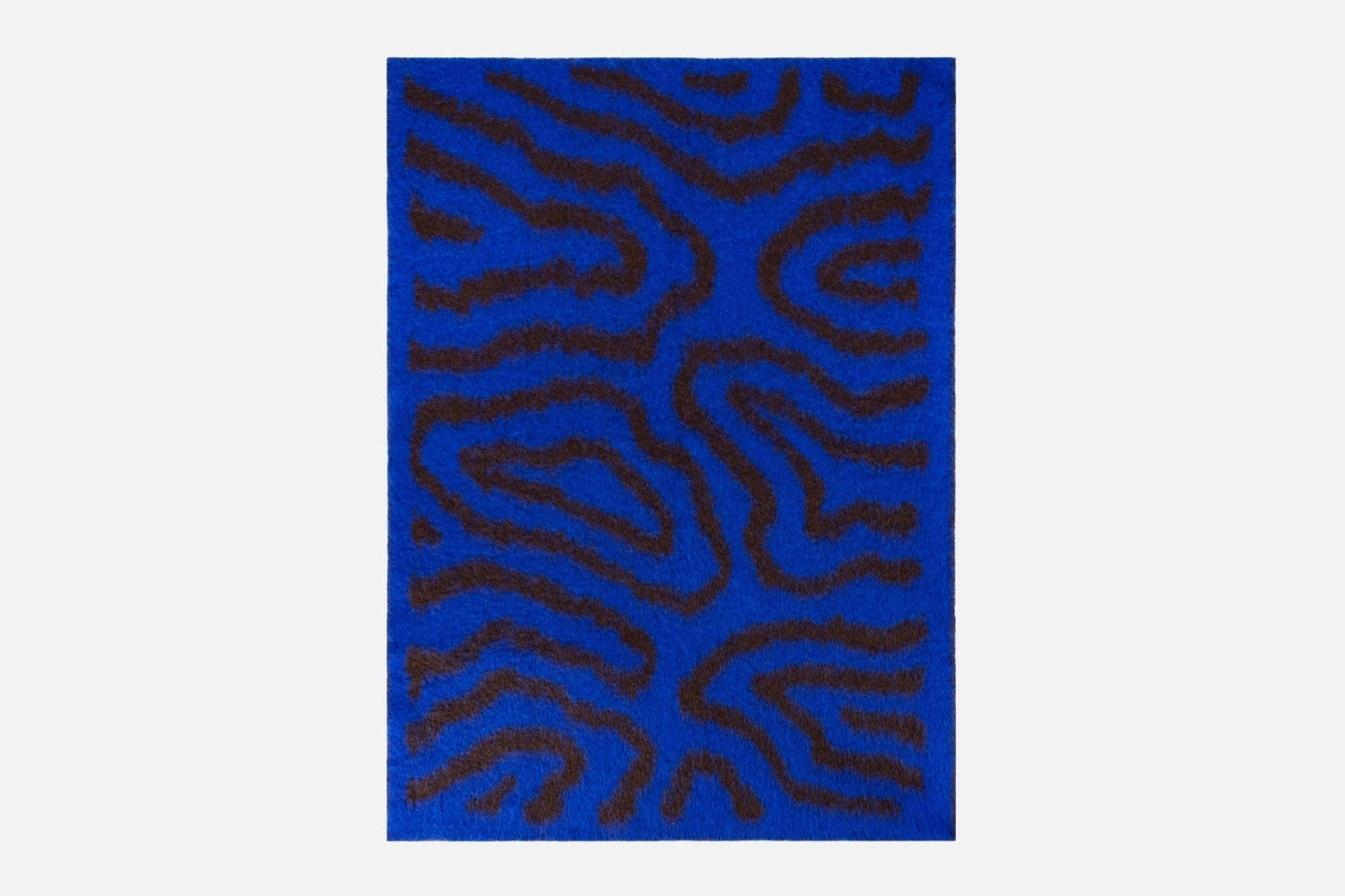 monster ultramarine blue brown wiggle throw by hem 30530 3
