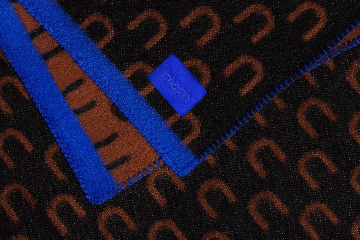 arch black brown blue throw by hem 30570 2