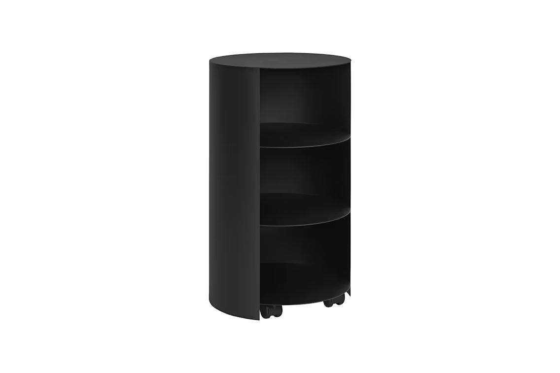 Hide Pedestal Shelves