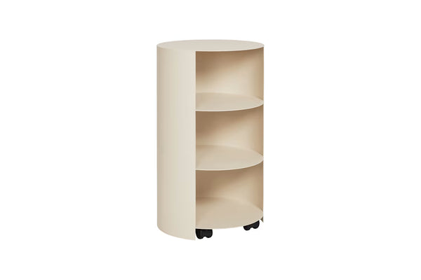 Hide Pedestal Shelves
