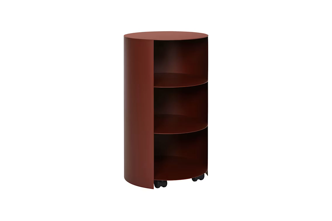 Hide Pedestal Shelves
