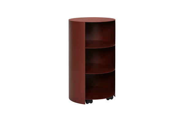 Hide Pedestal Shelves